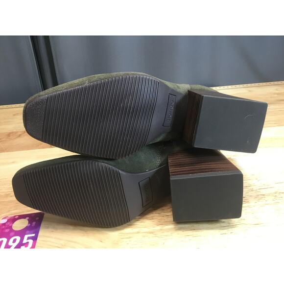 Blondo Waterproof Trendy Ankle Booties Women's 5.5 Black Square Toe Side Zipper - Picture 6 of 7